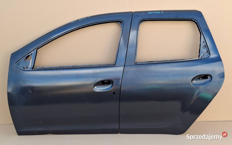 DACIA DUSTER II SANDERO DRZWI LEWY PRZÓD LEWE Bieleń