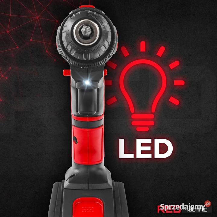 WIERTARKO WKRĘTARKA AKUMULATOROWA 21V MOCNA śląskie