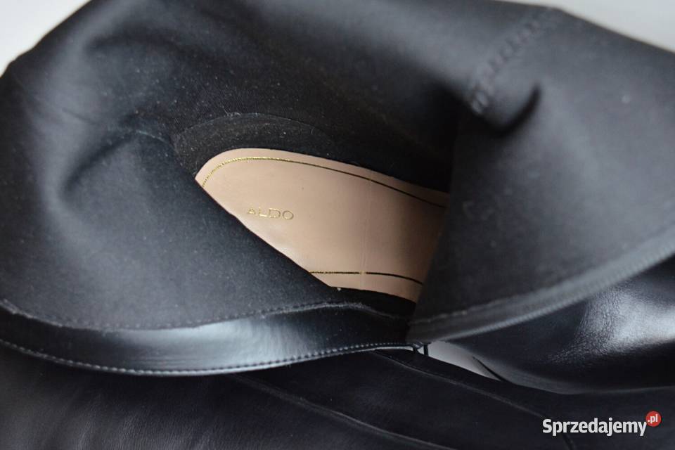 PROWOKUJĄCA ELEGANCJA kozaki ALDO szeroki obcas Białystok