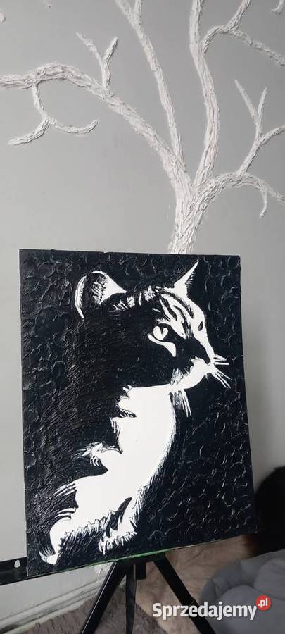 Strukturalne obrazy na płótnie Ręcznie malowane Wrocław