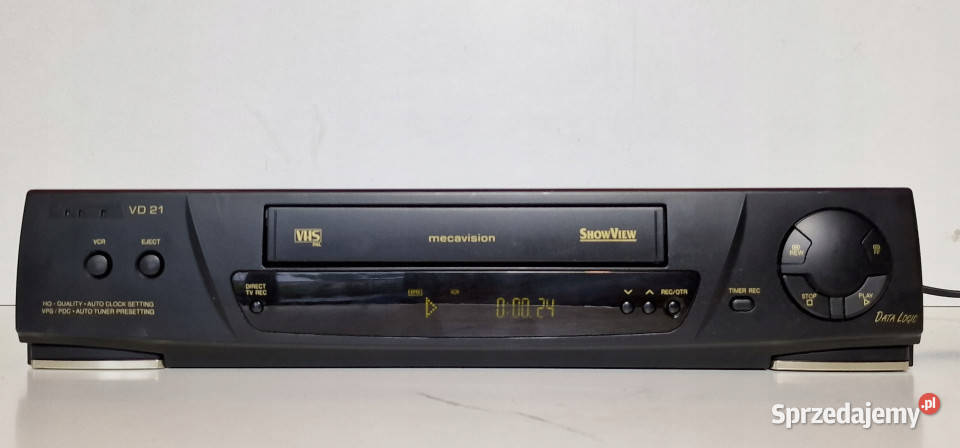 Video magnetowid METZ VD 21 VD21 VHS Międzychód