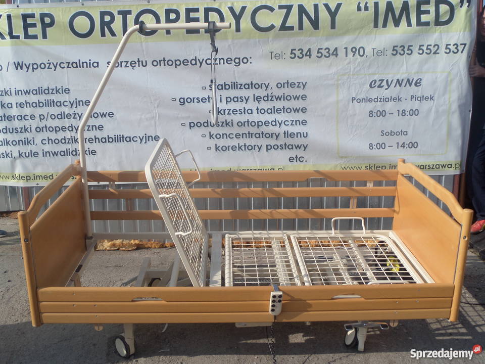 Wynajem Łóżek Rehabilitacyjnych elektrycznych Warszawa