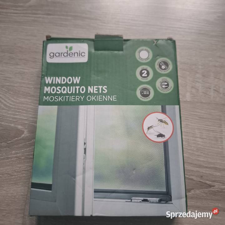 Moskitiera okienna Gardenic zestaw 2 130 150 Niwnice