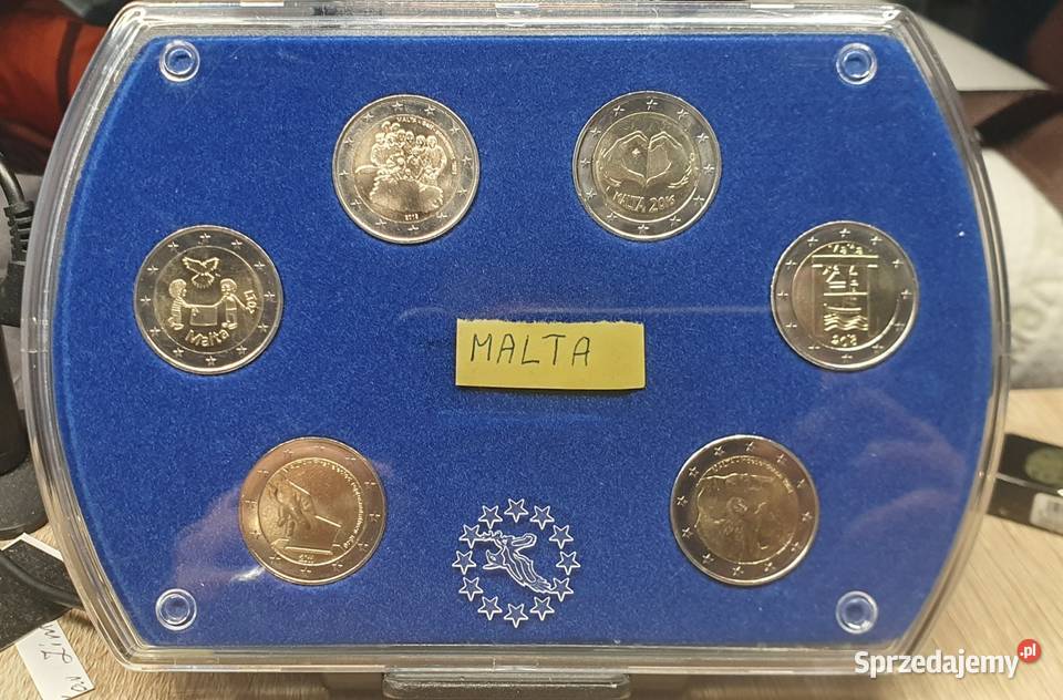 Monety okolicznościowe 2 euro MALTA Wałbrzych