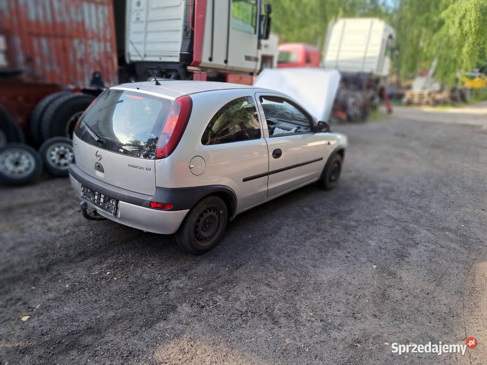 Cżeści do OPEL CORSA C 12 automat srebrny Warszawa