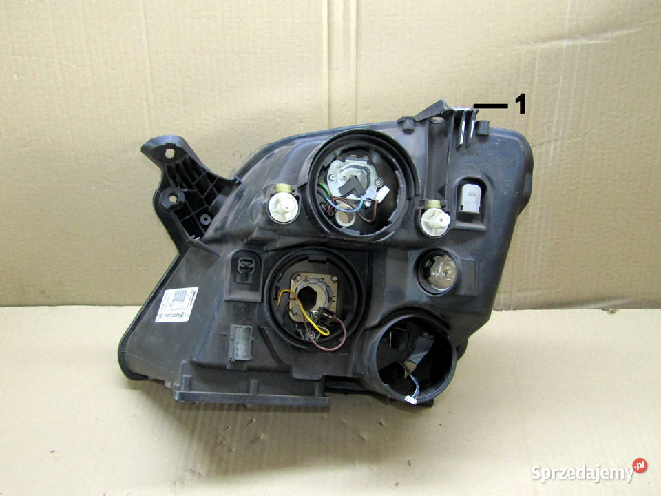 LAMPA PRZEDNIA PRAWA OPEL MERIVA A 2009r prawe łódzkie Mysłaków