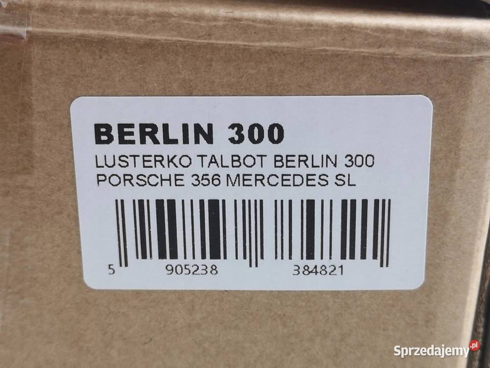 LUSTERKO TALBOT BERLIN 300 PORSCHE 356 MERCEDES