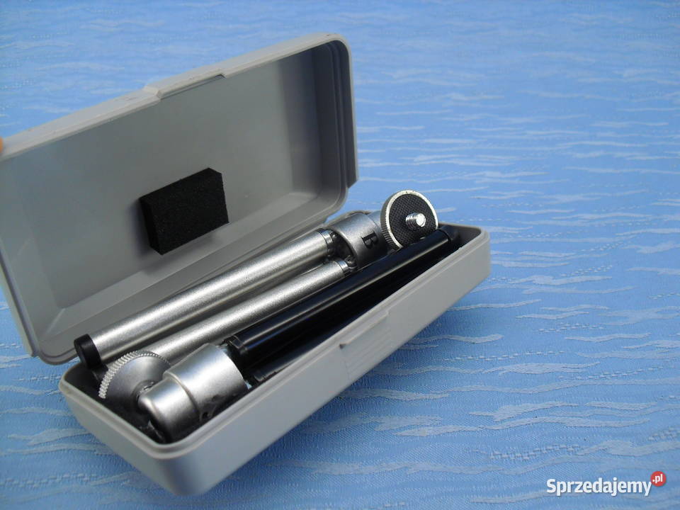 Dwa statywy stołowe do aparatu kamerki Bielawa