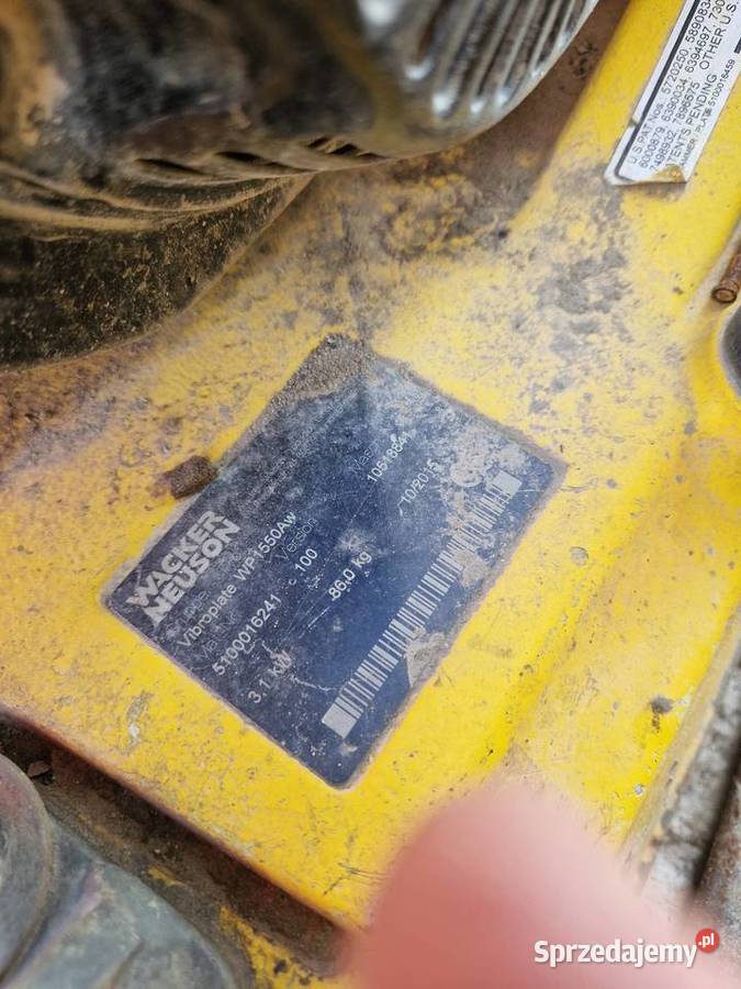 Zageszczarka Wacker zagęszczarki 3 z Niemiec