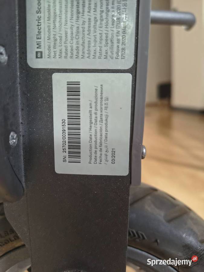 Hulajnoga elektryczna Xiaomi MI model DDHBCO8NEB Lublin
