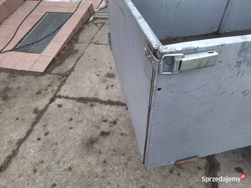 Przyczepka leśna ogrodowa do quada wąska nisko Mogilany