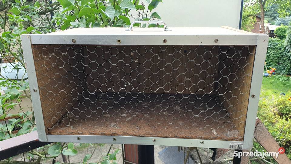 Klatka na ptaki gryzonie zwierzaki do transportu Mikołów