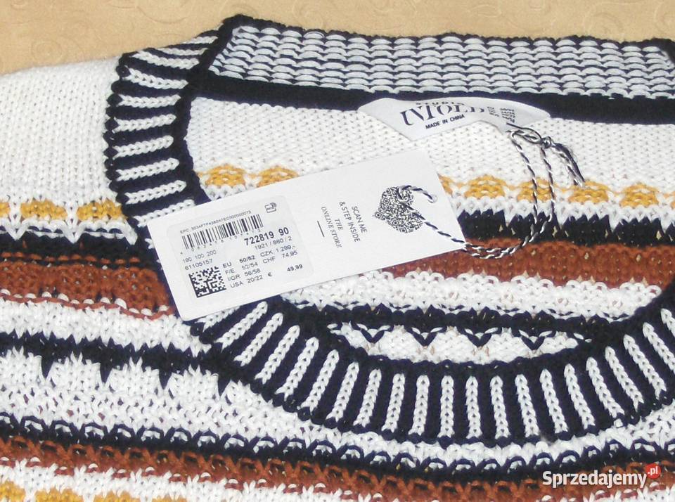 Ulla PopkenStudio Untold Sweter damski Bawełna Łódź