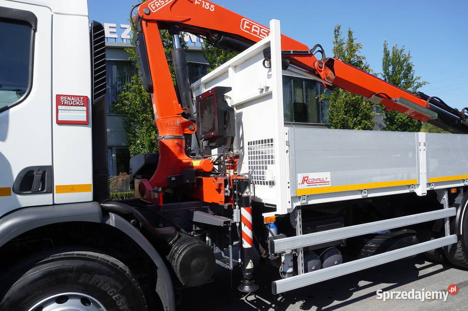 Renault C280 DTI 8 HDS Fassi 56 t Zasięg 8 m radio / CD