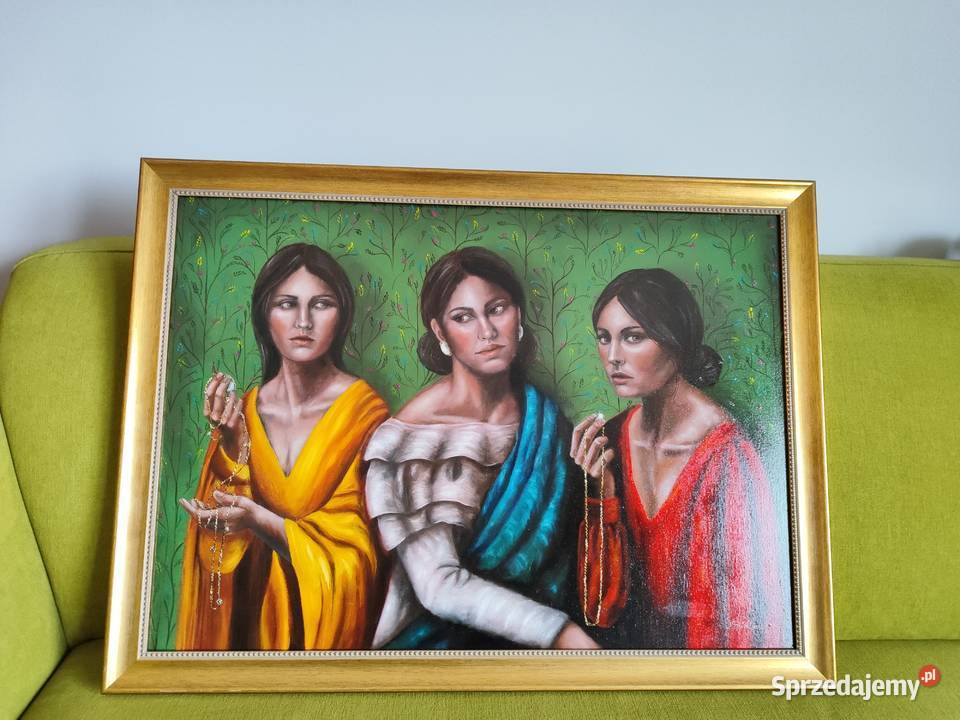 Obraz olej na płótnie 50 x70 Starogard Gdański