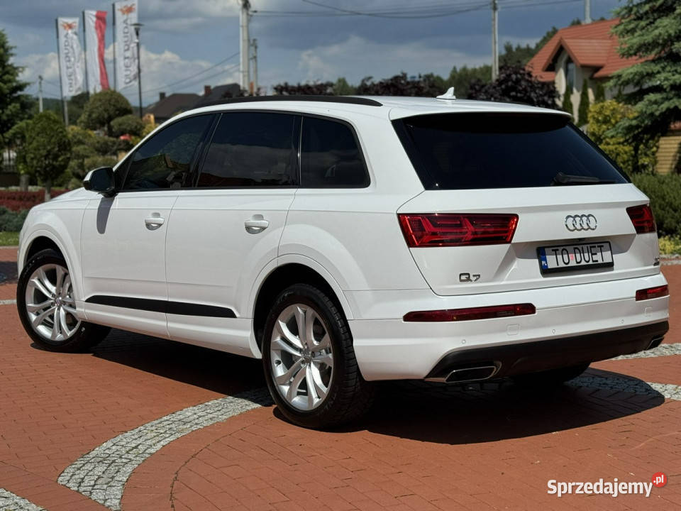 Audi Q7 30 TDI Bogato Wyposażona Polski Salon kamera cofania Widełki