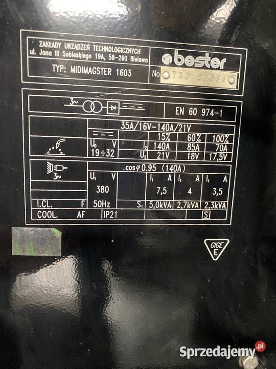 Migomat Bester 1603 Turbo