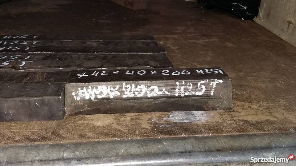 Stalki ciętki płaskowniki żaroodporne gat H25T śląskie Gliwice