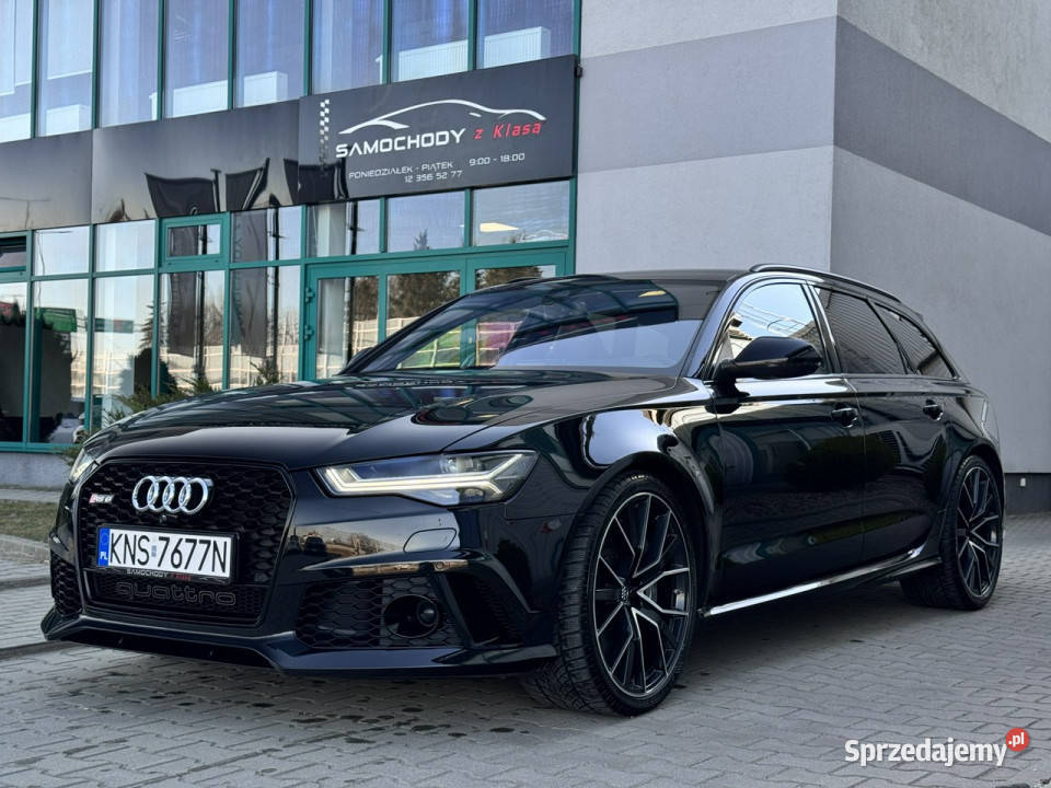 Audi RS6 Avant Performance Salon Polska światła przeciwmgielne Węgrzce