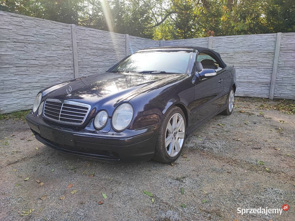 Mercedes Benz CLK cabrio z pakietem AMG