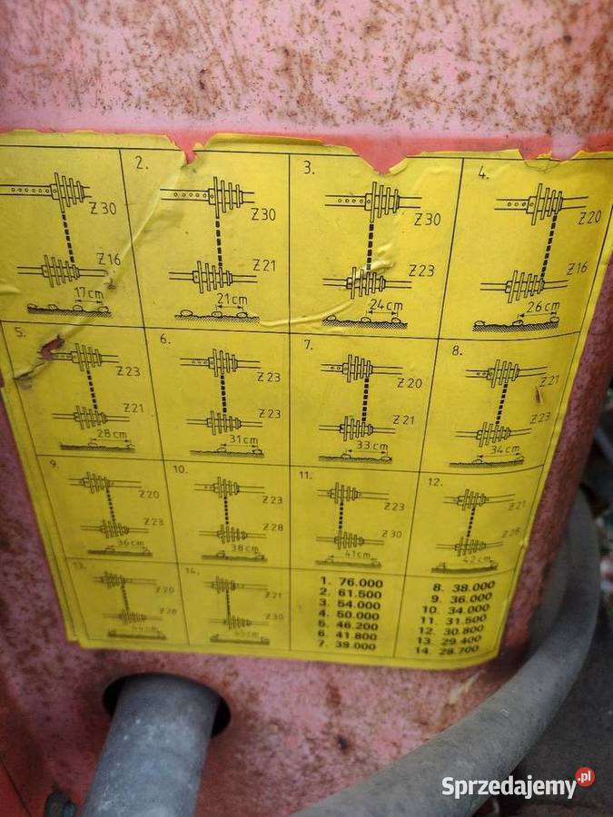 Sadzarka Hylleberg z podsiewaczem nawozu Chojnice sprzedam