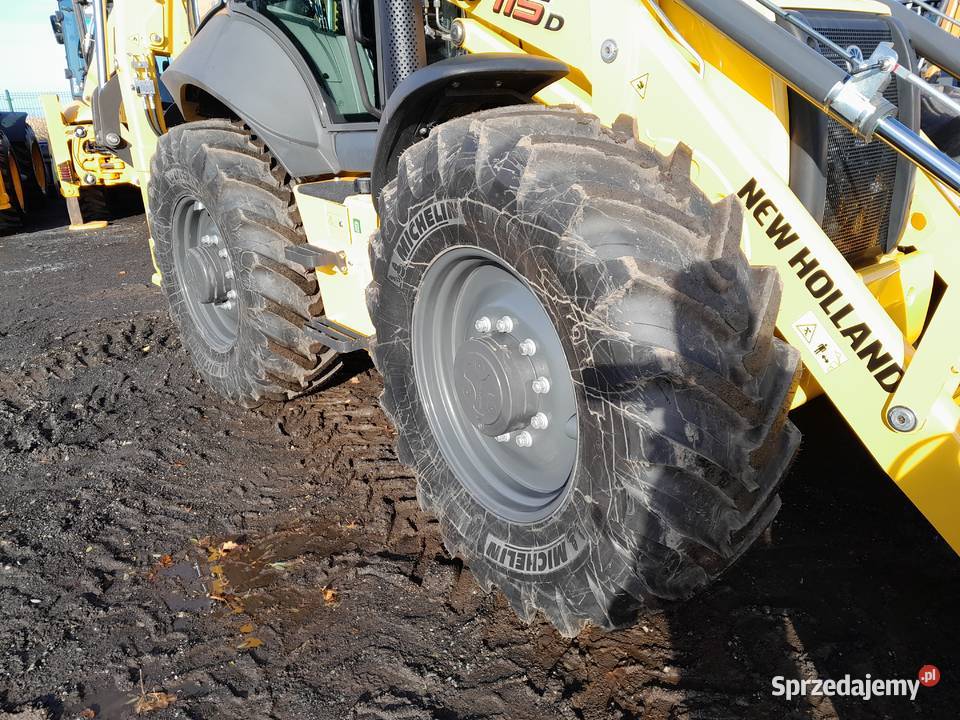 HOLLAND B115D 2025R KOPARKOŁADOWARKA CASE CAT nie Maszyny budowlane Krotoszyn