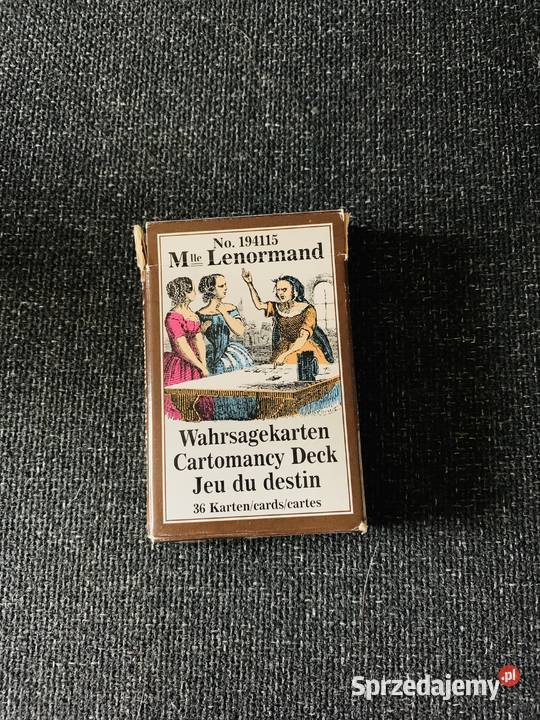 Mlle Lenormand Wahrsagekarten 36 Karten mit Warszawa sprzedam