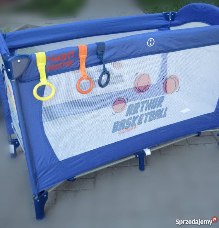 Łóżeczko turystyczne Arti niebieskie Łódź