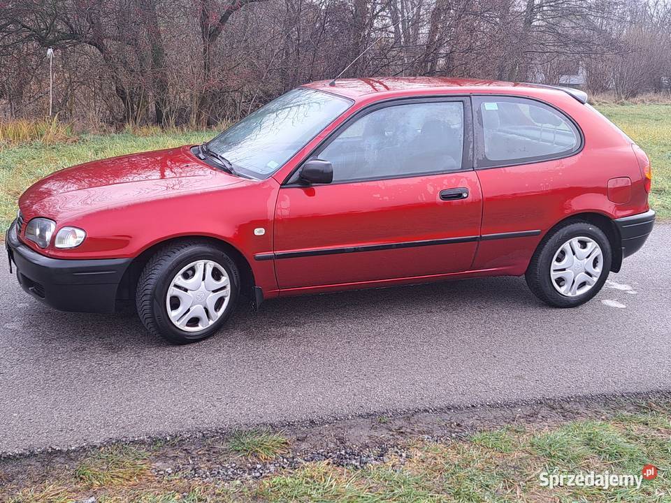 Sprzedam ładną Toyota corolla 14 benzyna 2000r Rok produkcji 2000 Żyrardów