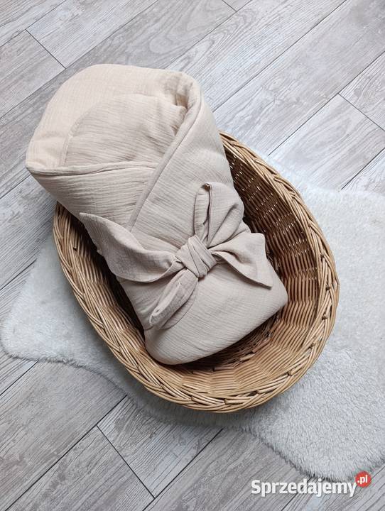 Rożek niemowlęcy otulacz becik Gdańsk sprzedam