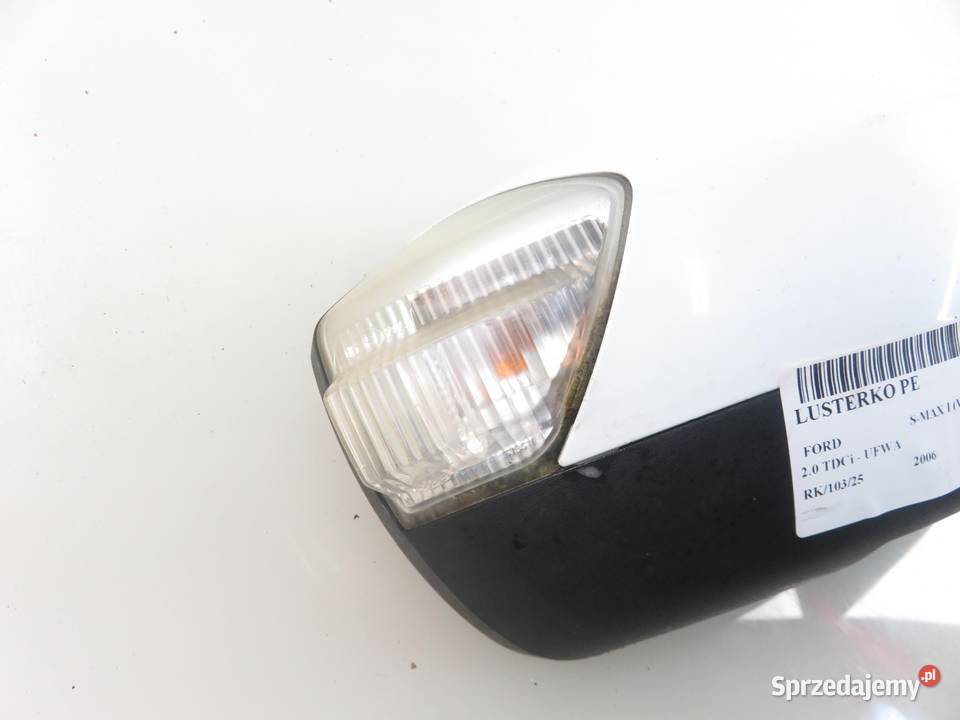 LUSTERKO PRAWE FORD S I 7 PIN B6 DIAMOND WHITE