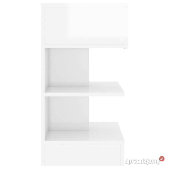 Szafki nocne 2 wysoki połysk białe 40x35x65 Szafki Warszawa sprzedam