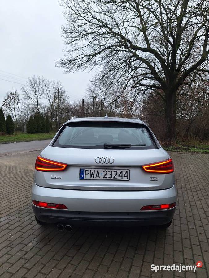 Sprzedam Audi q3 2012 20 tdi 177 z napędem Damasławek