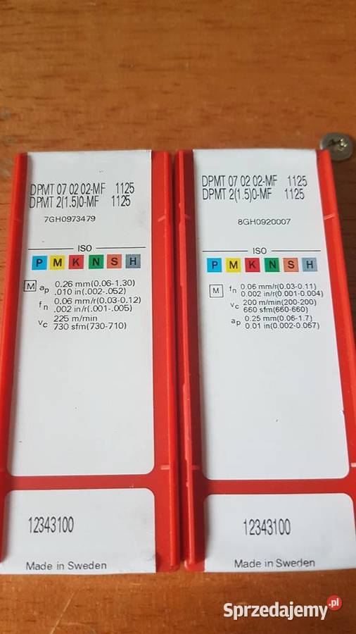 Płytka skrawająca Sandvik DPMT0702MF 1125 śląskie