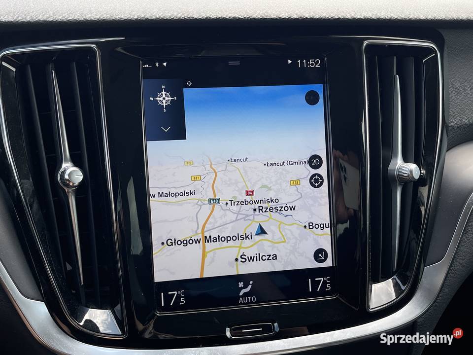 VOLVO V60 II 20 Diesel D3 150 2020r 122 810 srebrny Rzeszów