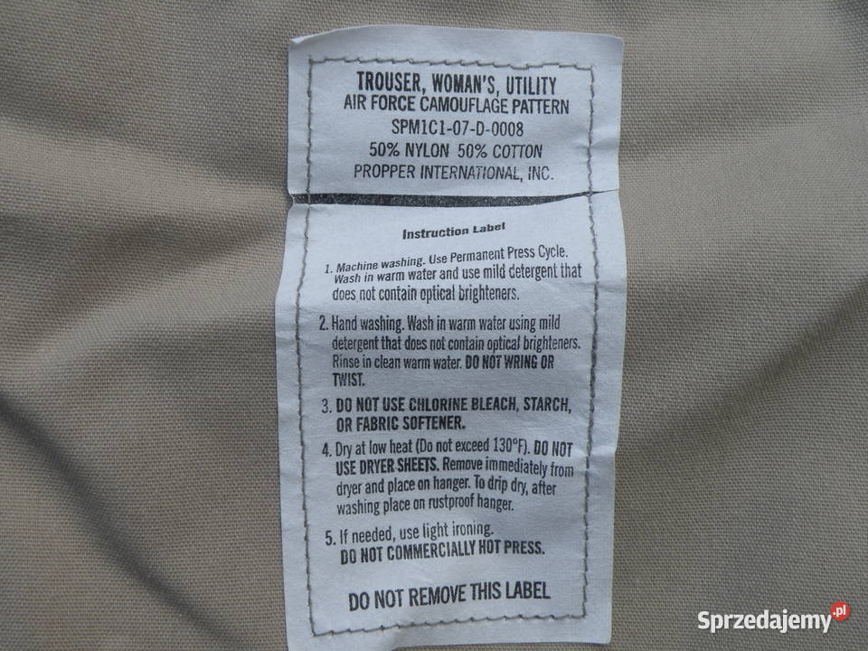 Spodnie ABU Womans tiger stripes 12R nyco Wrocław sprzedam