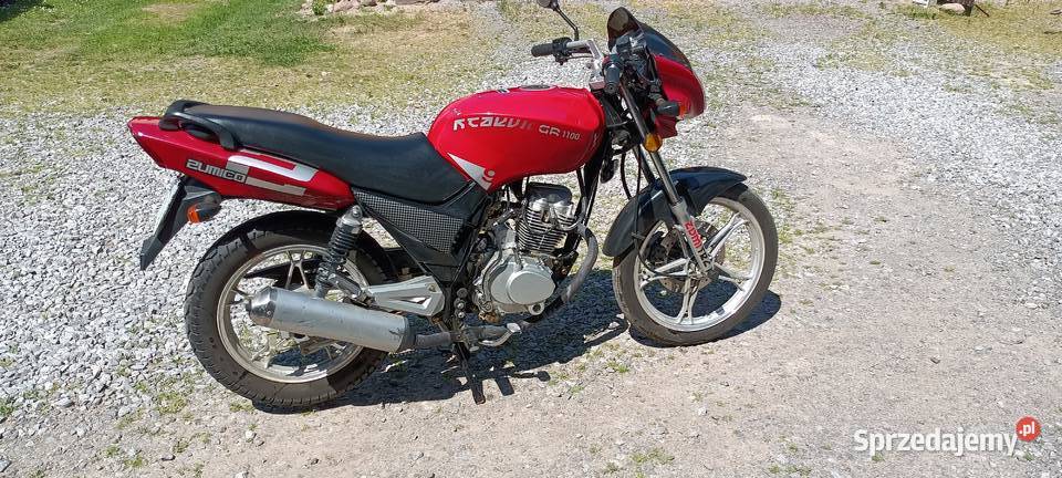 Motocykl Lifan 125 na prawo jazdy samochodowe Tarnogród