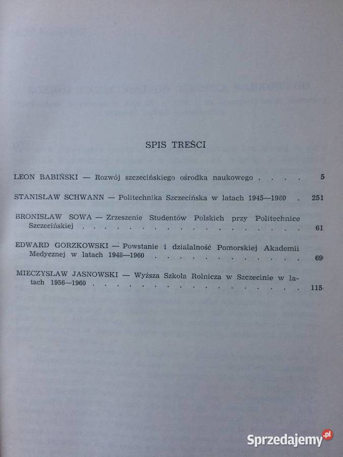 425 Szczecin Poprzednik Przeglądu Antykwariat zachodniopomorskie