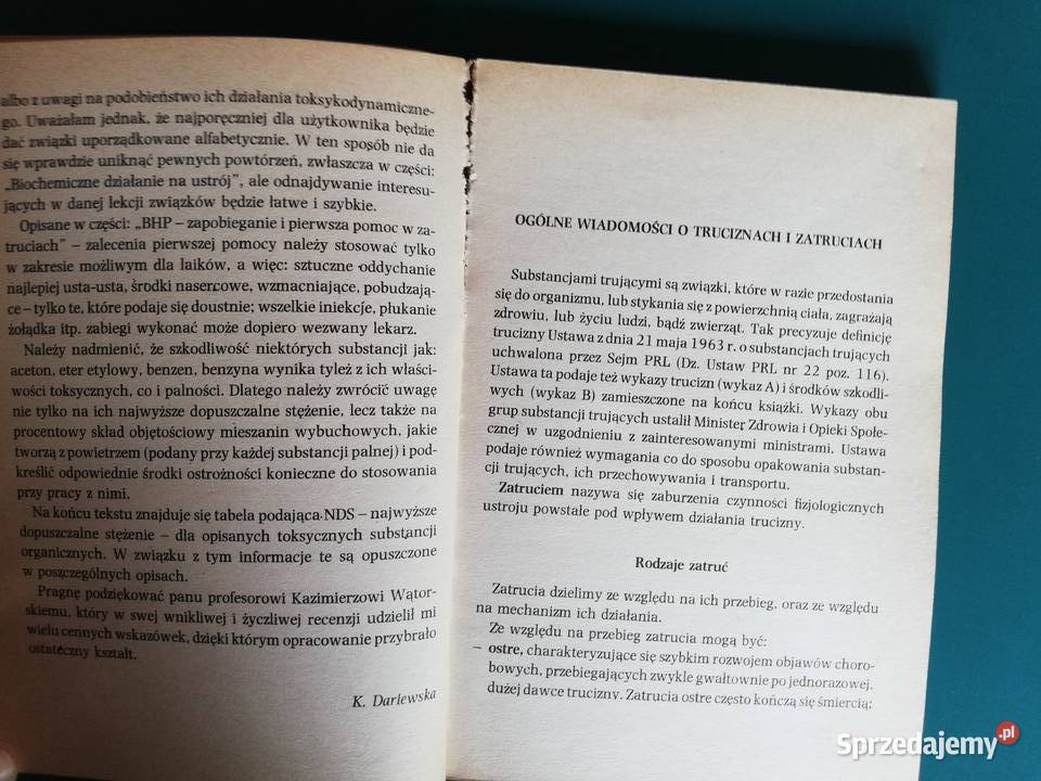 Szkodliwe substancje organiczne w szkolnym Kraków