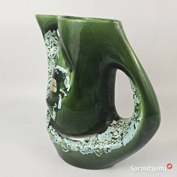 Dzban midcentury modern ceramika artystyczna Bronisze sprzedam