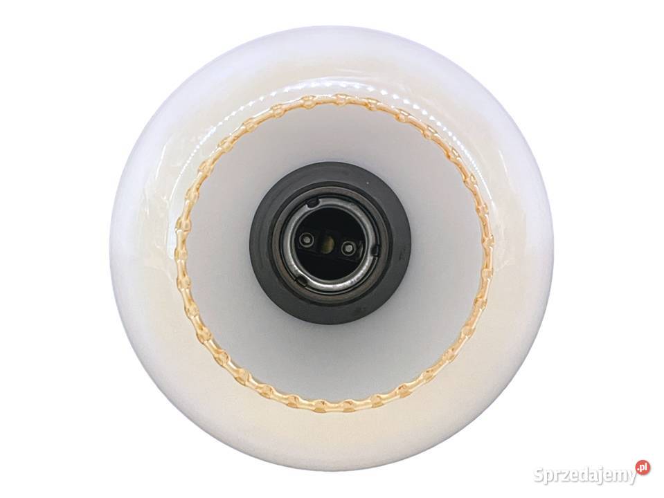 Mała biała lampa wisząca klosz małopolskie Kraków sprzedam