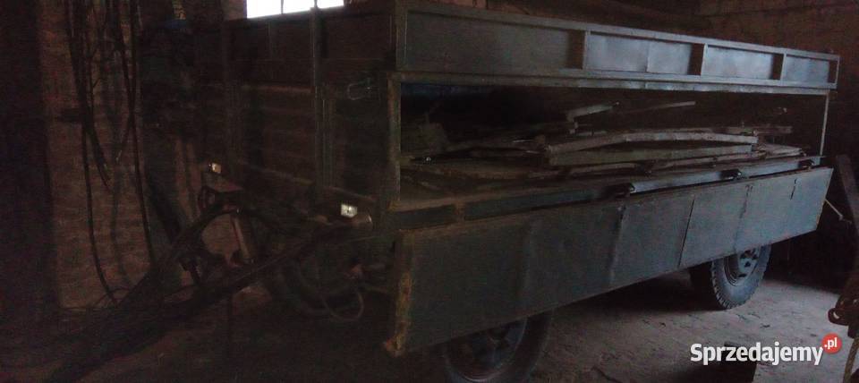 Przyczepa rolnicza Autosan D35 zarejestrowana