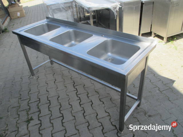 Zlew Gastronomiczny 3 Komorowy 1806085 Ostrów Wielkopolski sprzedam