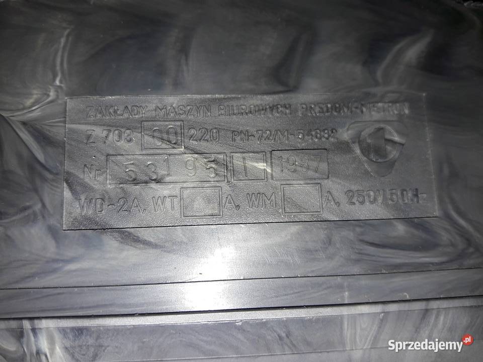 Zegar Sterujący METRON Z 70300 PREDOM PRL śląskie Gliwice