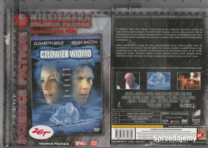 Człowiek widmo Kevin Bacon DVD Pruszków