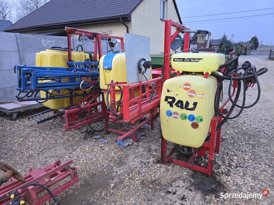 Opryskiwacz zawieszany Rau 400l jarmet 600l nieuszkodzony Maków