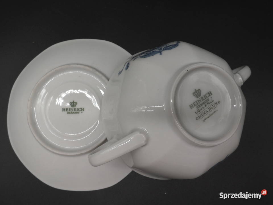 Bulionówka porcelanowa Villeroy Boch China Blue Raszków