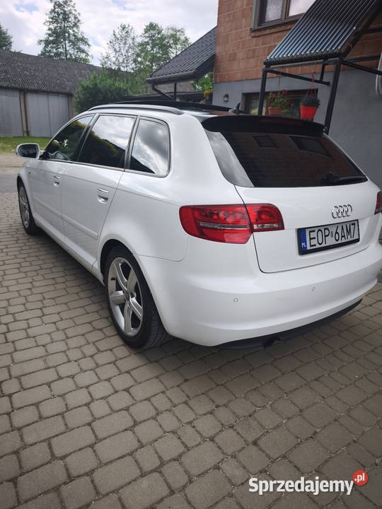 Audi A3 8p Sportback lift panorama xenon SLine CD A3 Opoczno