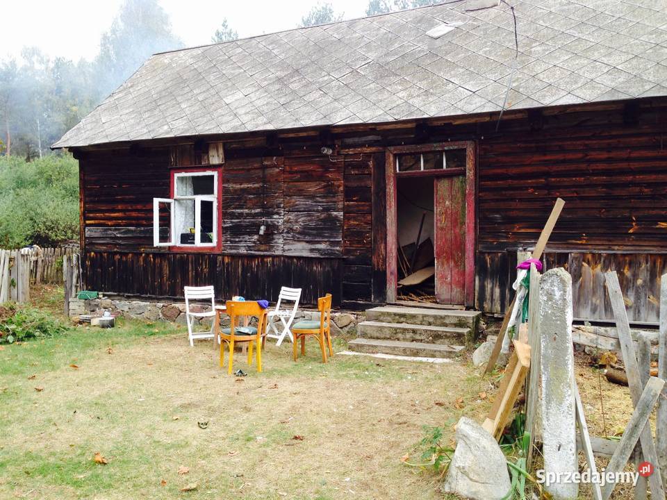 Stary drewniany dom do przeniesienia rozbiórki Ligęzów