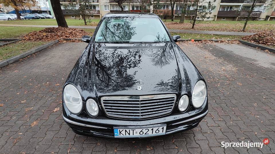 Mercedes E500 V8 M113 LPG Avantgarde małopolskie Waksmund